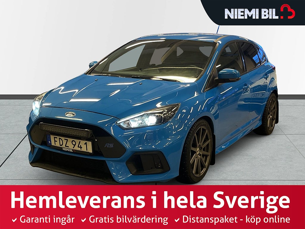 Ford Focus RS S&V-däck/Kamera/P-sens/Navi/Led-ramp/RS