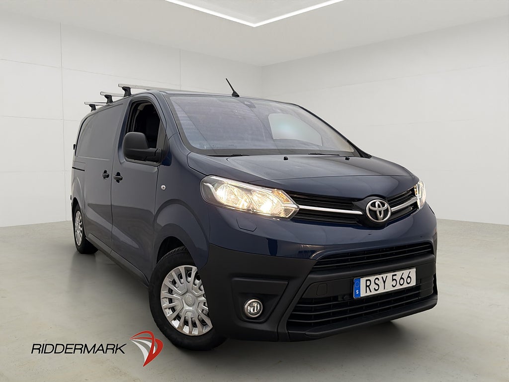Toyota Proace L2 Värmare Drag PDC V-Inredd HUD 2xDörrar Moms