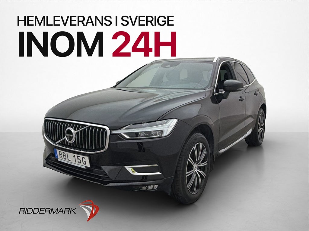 Volvo XC60 B4 AWD Inscription Värmare 360° Skinn CarPlay