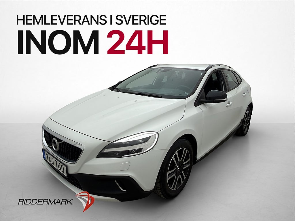 Volvo V40 Cross Country D2 120hk Värm VOC Navi Farthållare