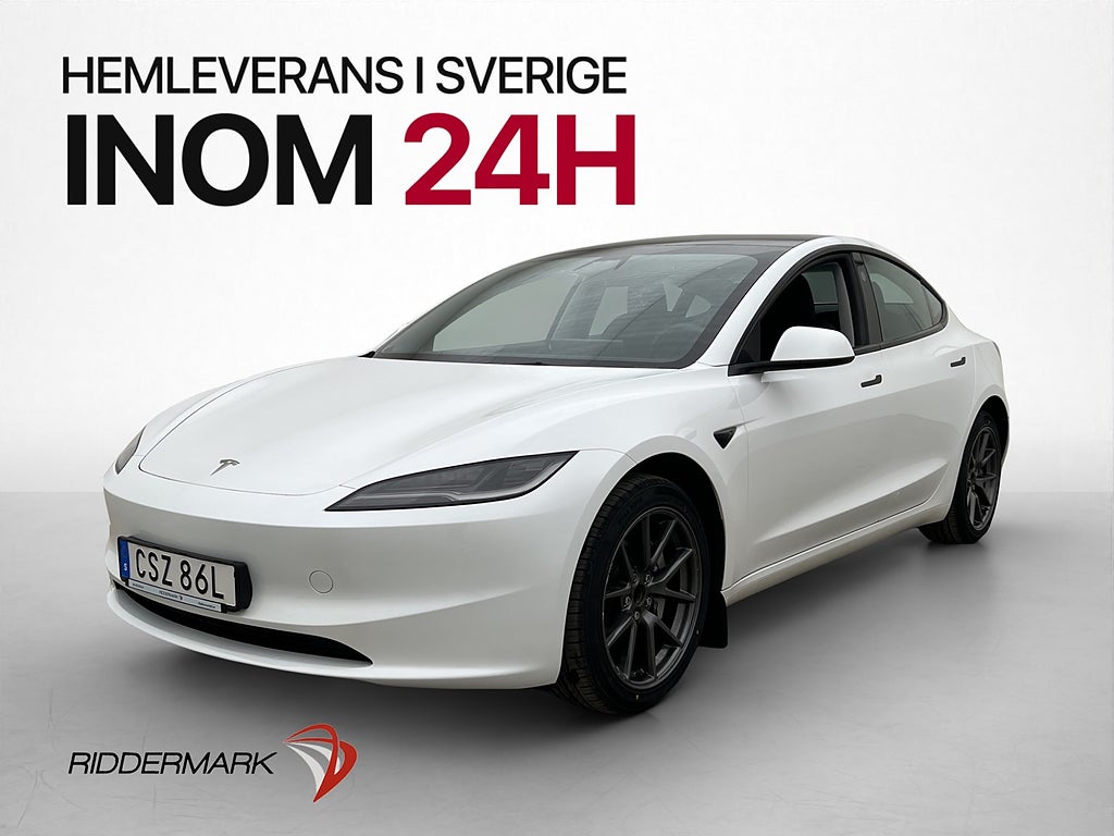 Tesla Model 3 Standard Range Autopilot Panorama SV.SÅLD MOMS