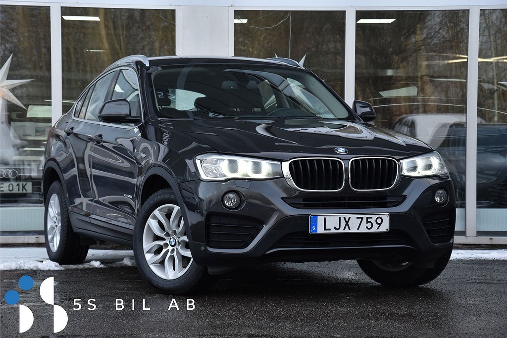 BMW X4 xDrive20d Steptronic SPORT DRAG VÄRM NYSE Eu6 190HK