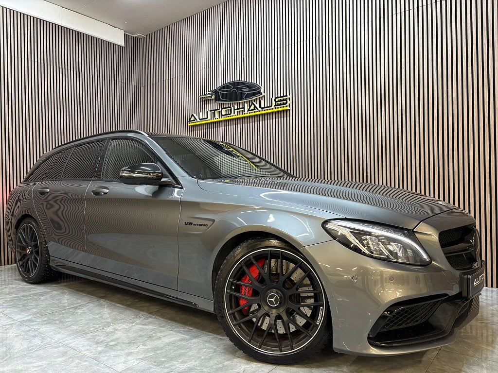 Mercedes-Benz C63 S T 510 hk Pano HUD 360° Svensksåld 1,95%