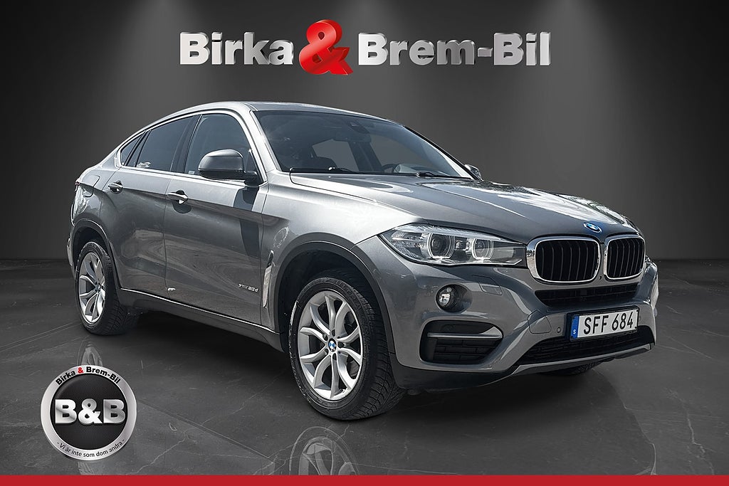 BMW X6 xDrive30d Steptronic värmare , drag , 360kam taklucka