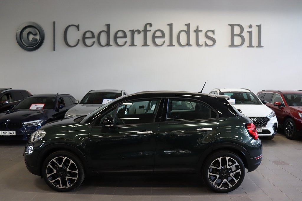 Fiat 500X 1.3 CROSS DELKINN B-KAM*LEASBAR*2043 Mil 3,95%RÄNTA