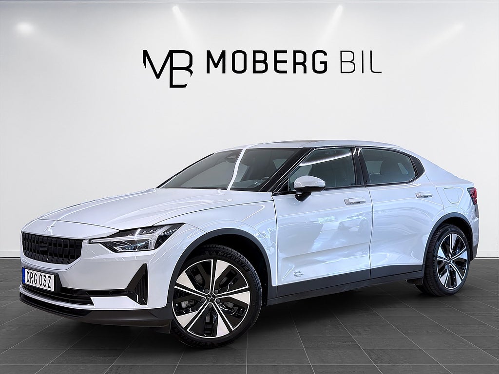 Polestar 2 Long Range Single Motor 231hk Plus Pano H/K Drag B-Kamera