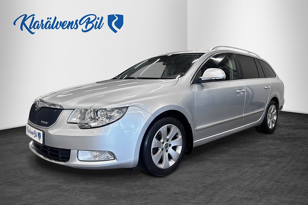 Skoda Superb Kombi 1.6 TDI Ambition (105hk) Drag Blåtand Farthållare