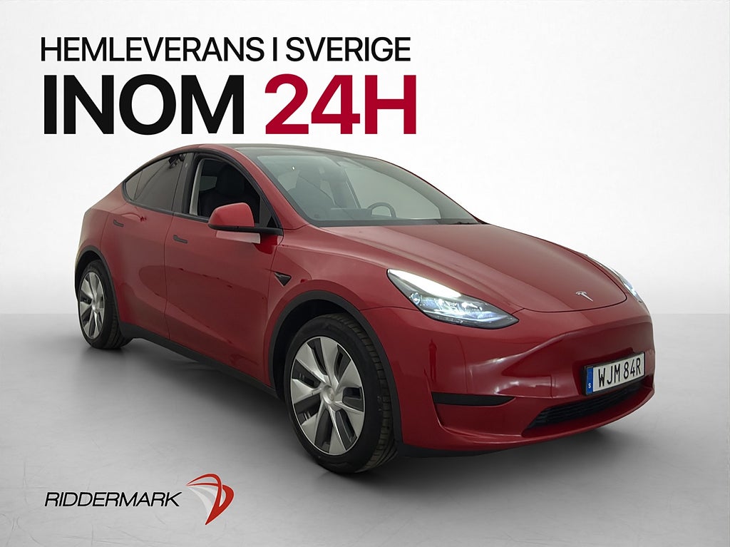 Tesla Model Y Standard Range RWD Svensksåld MOMS Drag