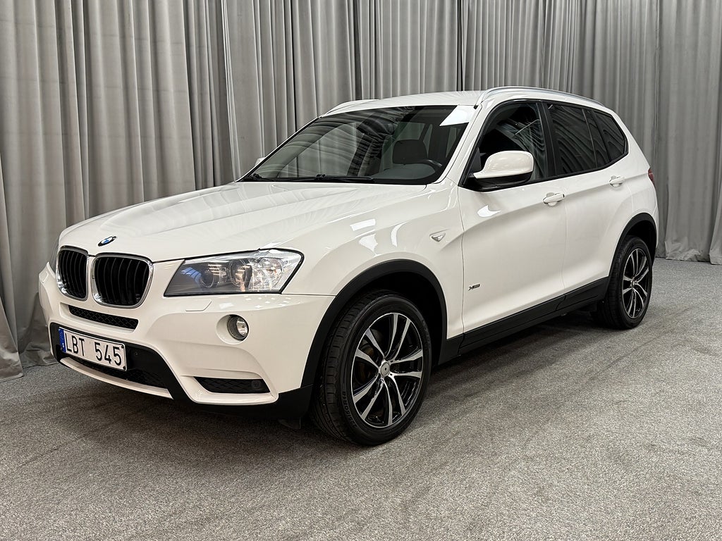 BMW X3 20d 184HK xDrive Aut Drag/Sportstol/Skinnklädsel