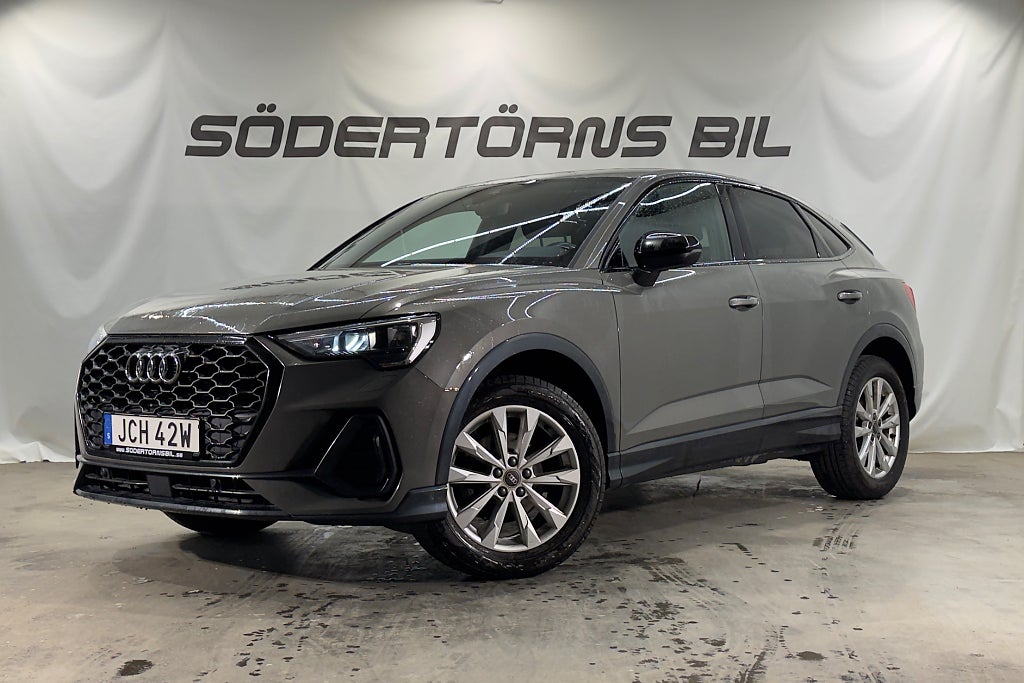 Audi Q3 Sportback 35 TFSI BACKKAMERA COCKPIT SVARTOPTIK MOMSBIL