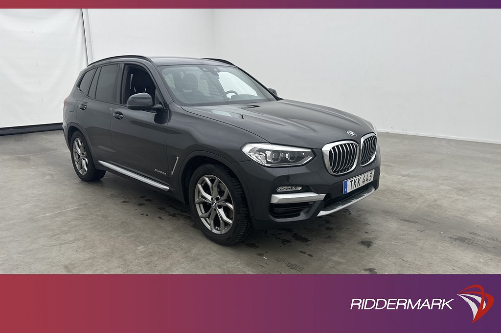 BMW X3 xDrive20d X-Line Cockpit HiFi Navi Sensorer Dragkrok