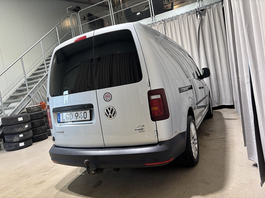 Volkswagen Caddy Maxi Van 2.0 TDI BlueMotion Drag Värmare Verkstadsinredning
