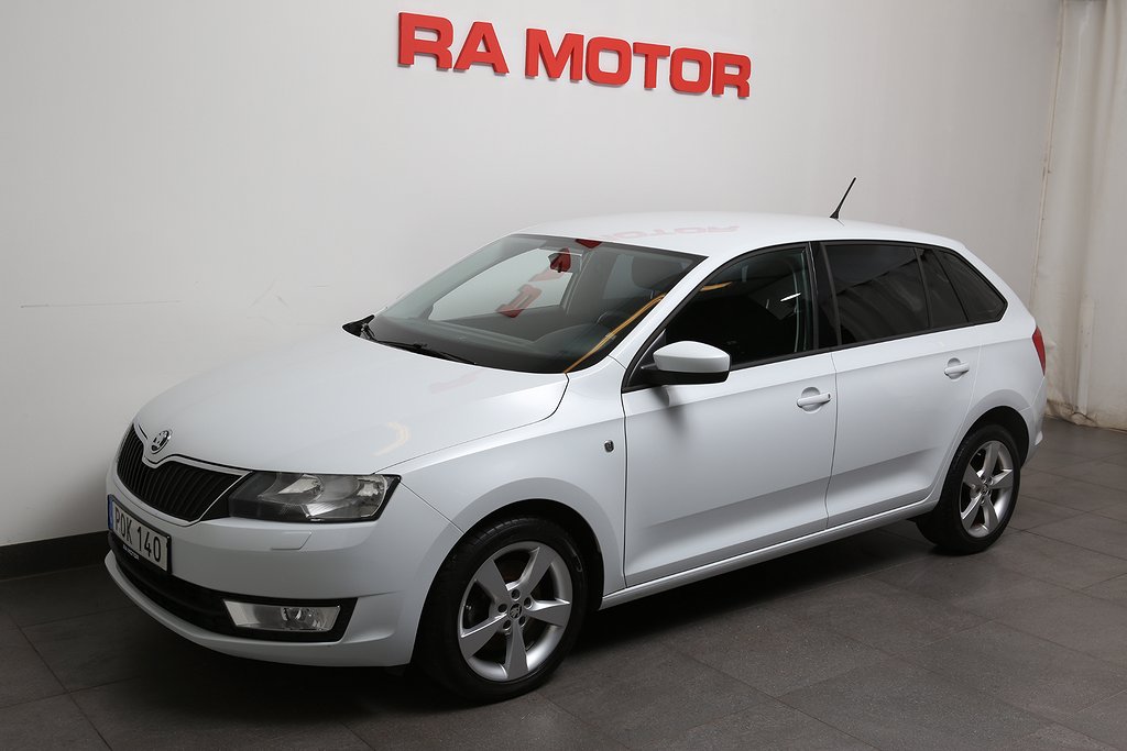 Skoda Rapid 1,2 TSI 105hk Plus Spaceback 1ägare Motorv 2015