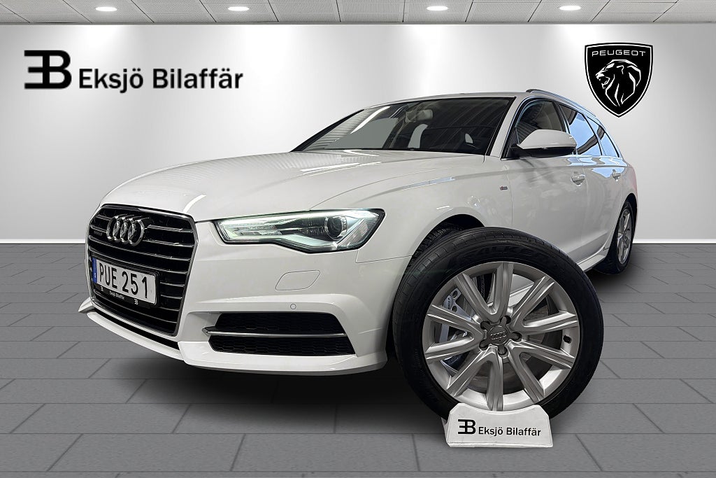 Audi A6 Avant 2.0 TDI 190hk quattro S Tronic S Line *Dragkrok*