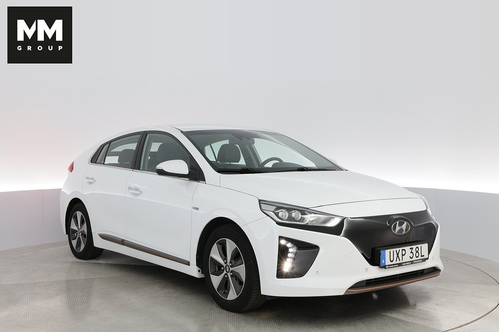 Hyundai IONIQ Electric 28 kWh Premium+/Skinklädsel/Navi