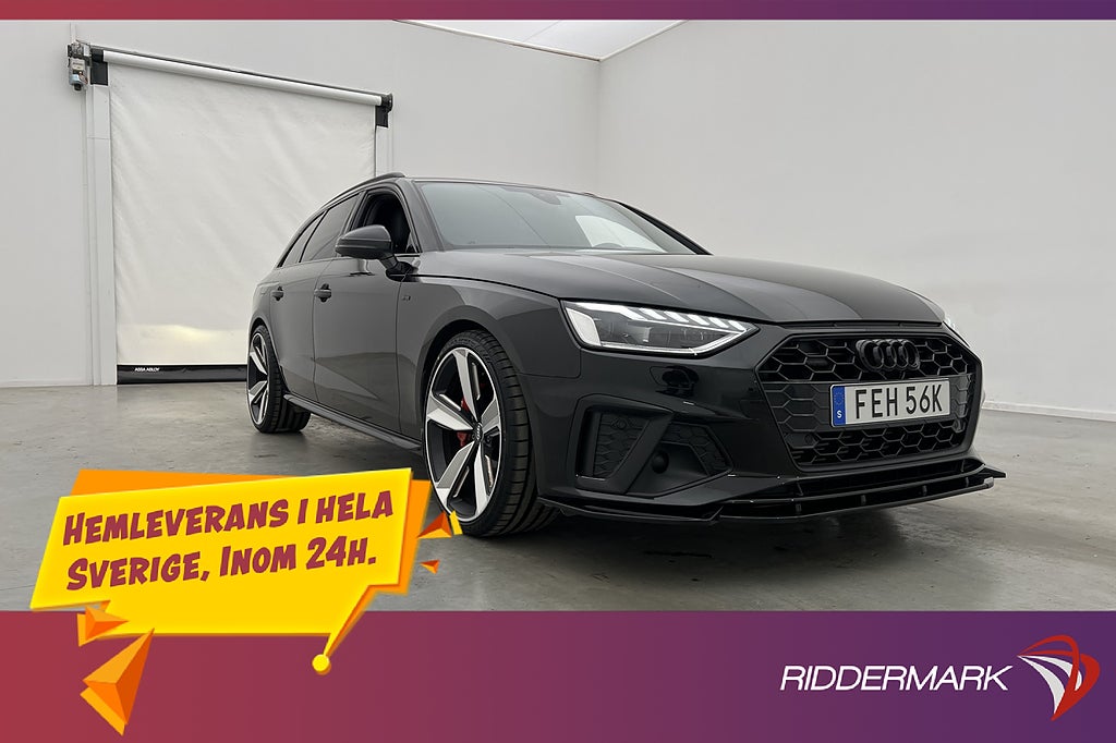 Audi A4 40 TFSI Q S-Line Cockpit Värm Kamera Matrix