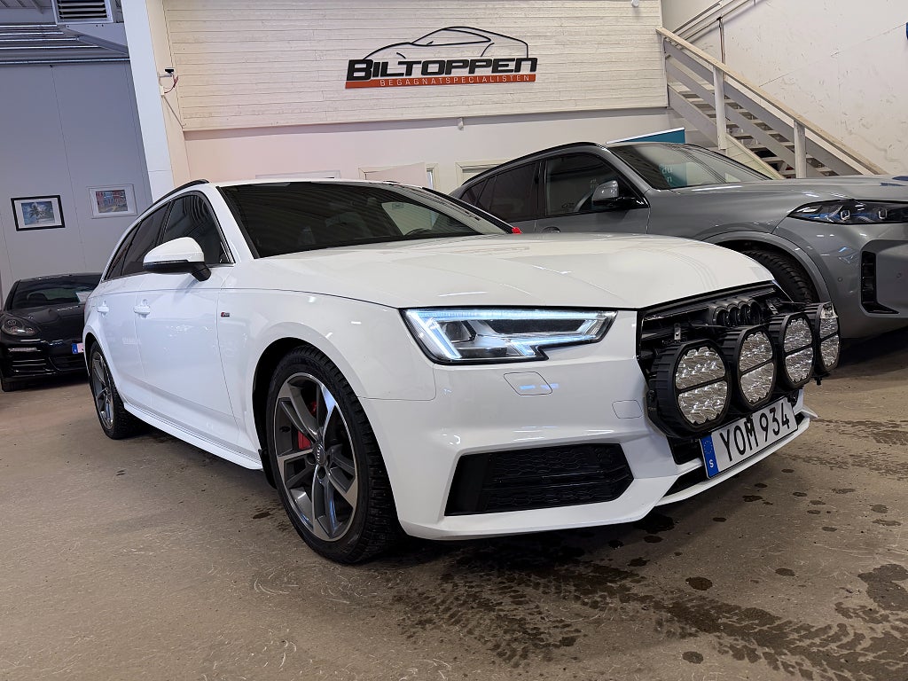 Audi A4 Avant 2.0 TDI 190 hk Quattro S-Line D-Värm / Drag