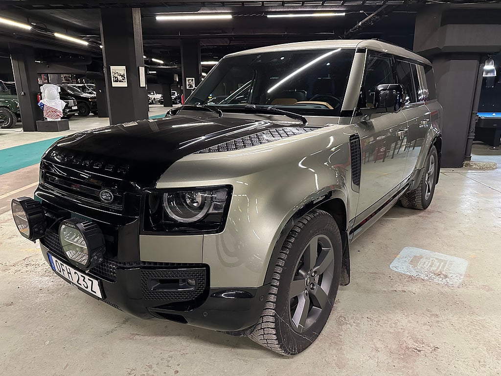 Land Rover Defender 130 D300 HSE X-Dynamic, Panorama, Drag, Värmare, HUD