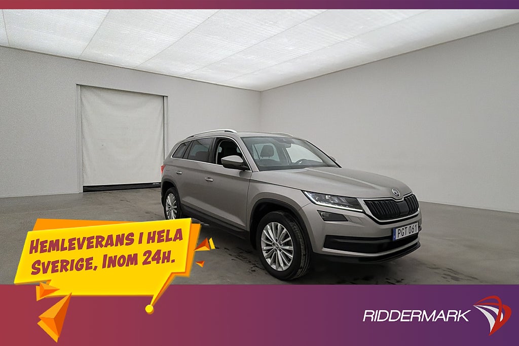 Skoda Kodiaq 190hk 4x4 Businessline Värma Canton Skinn Drag