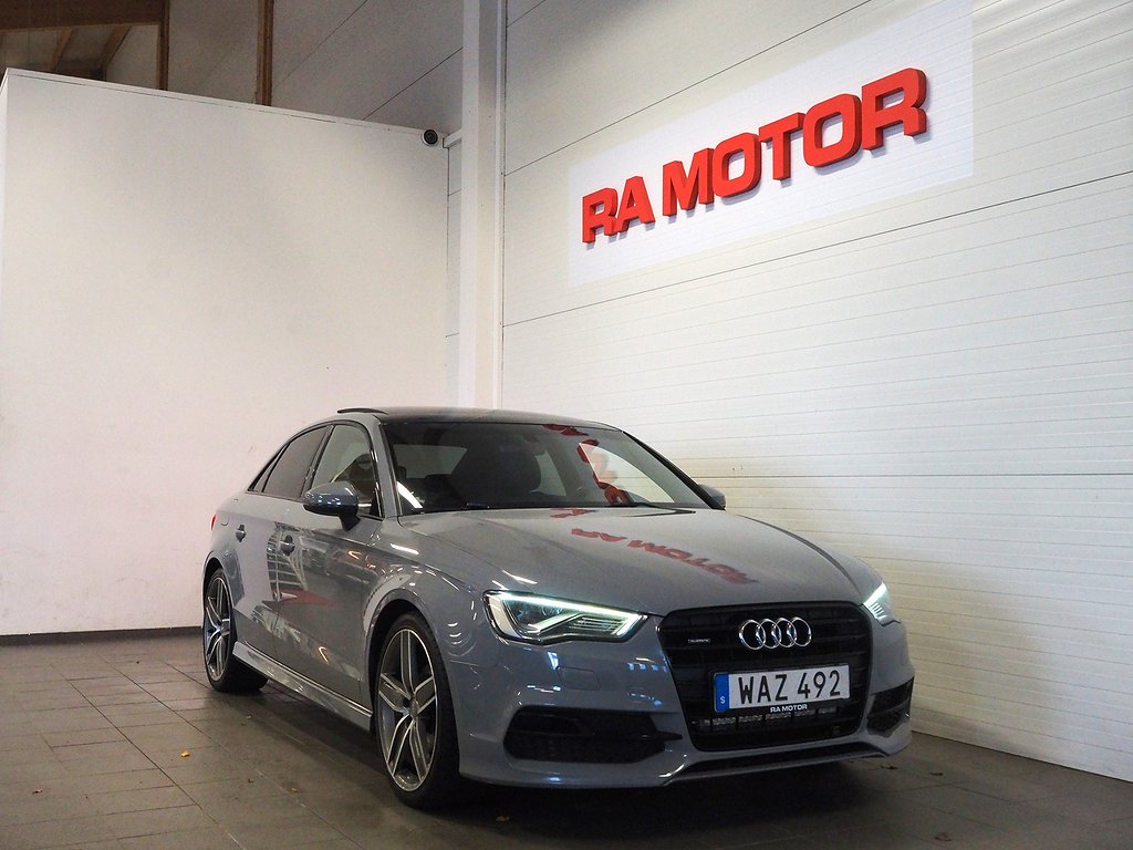 Audi A3 2.0 TDI 150hk Quattro S-Line Eyecatcher |Panorama| 