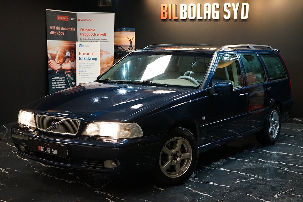 Volvo V70 2.4 140HK//Classic//Fin/Ny besiktad/