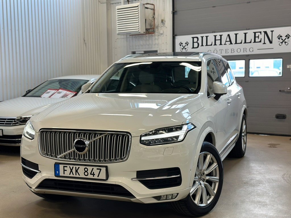 Volvo XC90 T6 AWD(320hk)Inscription 7sits Panorama NyKamrem