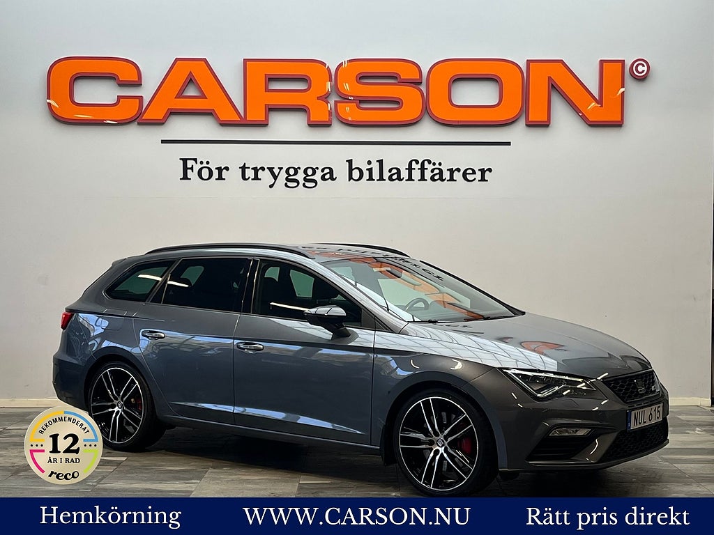 Seat Leon ST León Cupra ST 2.0 TSI 4D Cockpit Carplay Navi B-kamera