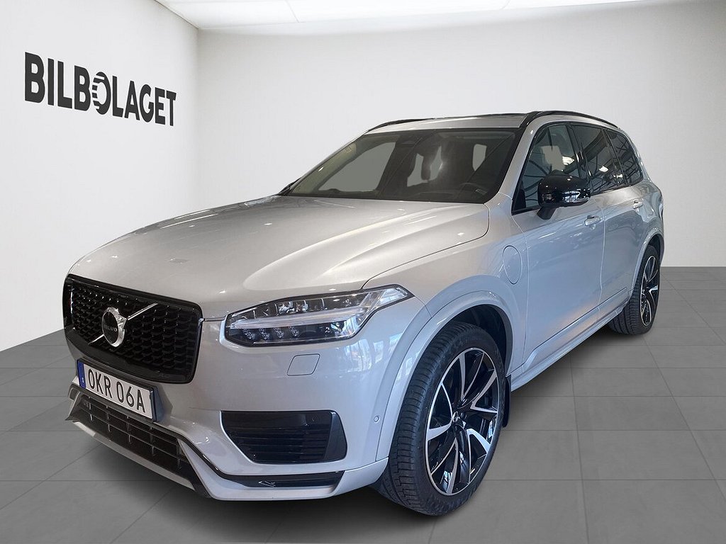 Volvo XC90 * OUTLET * Recharge T8 Ultimate Dark AktivtChassi B&W Dragkrok D