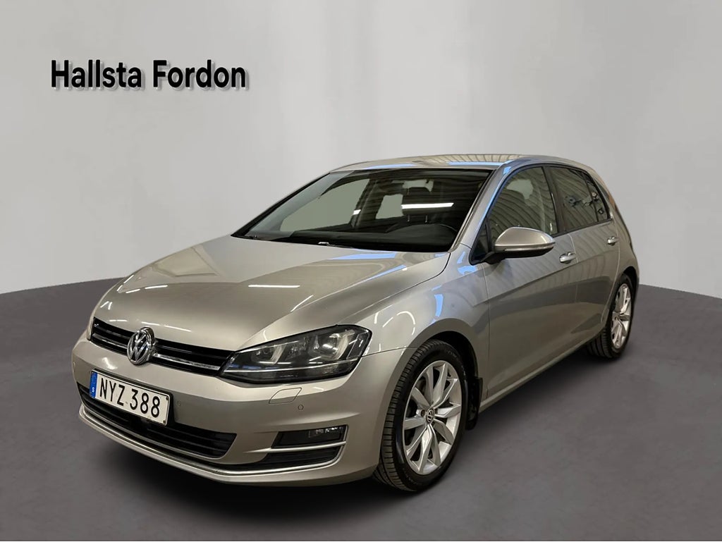 Volkswagen Golf 1.4 TSI 140hk P-Sensorer Kamera Drag Läder