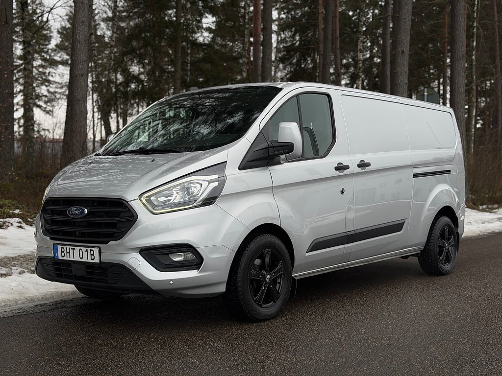 Ford transit Custom 2.0 TDCI/Leasbar/Dubbal sidodörr//Inredning/