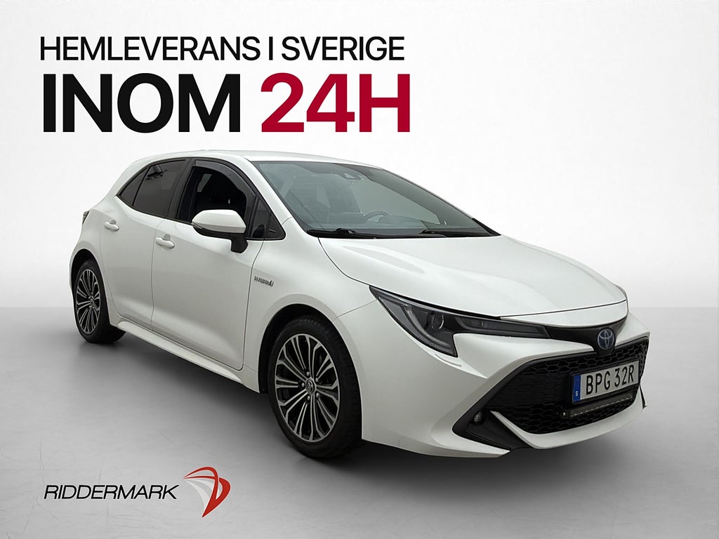 Toyota Corolla Hybrid 122hk Style Kamera Rattvärme 0,36l/mil