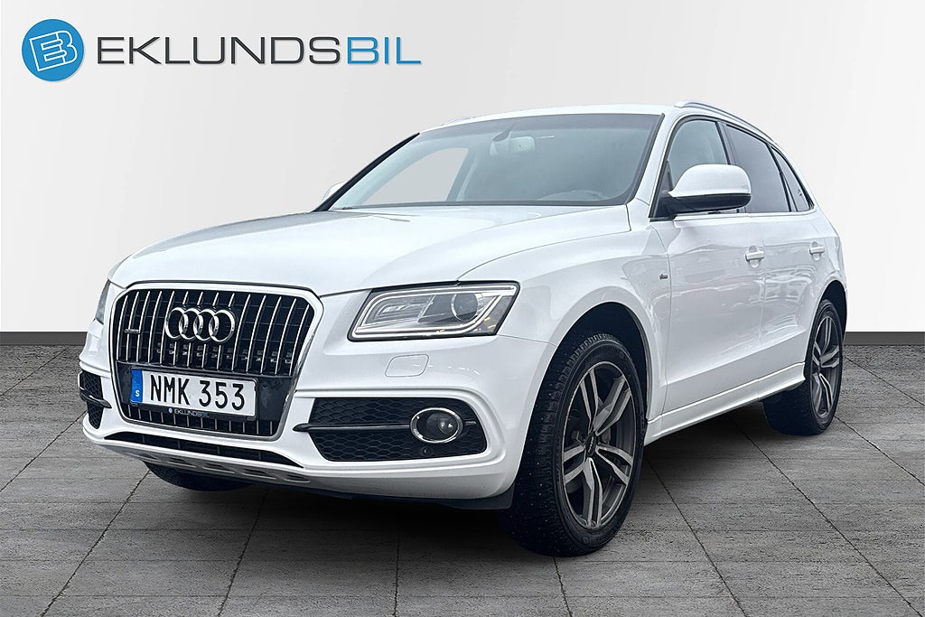 Audi Q5 3.0 TDI V6 quattro Design S-Line D-värm Drag Navi 