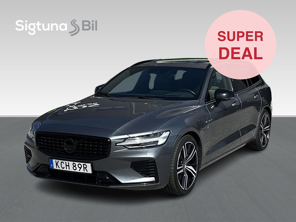 Volvo V60 Recharge T6 AWD R-Design / Pano / Drag / H/K