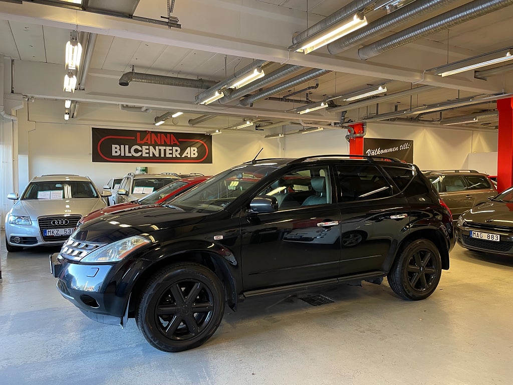 Nissan Murano 3.5 V6 4WD Aut Navi Skinn Taklucka Backkamera 