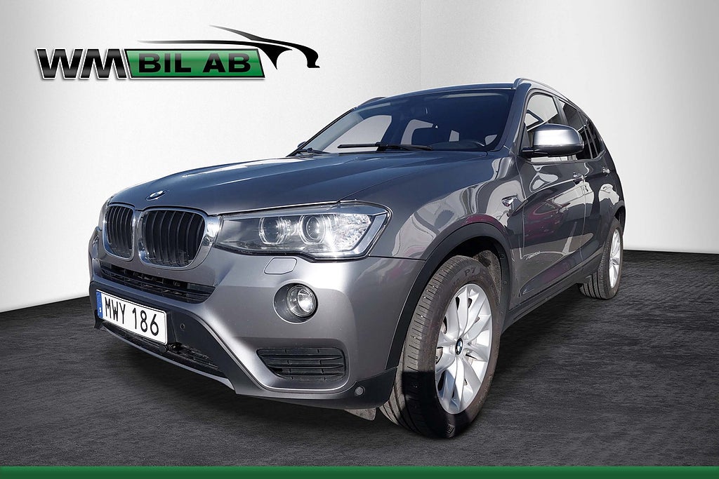 BMW X3 xDrive20d 190HK, drag, m/k