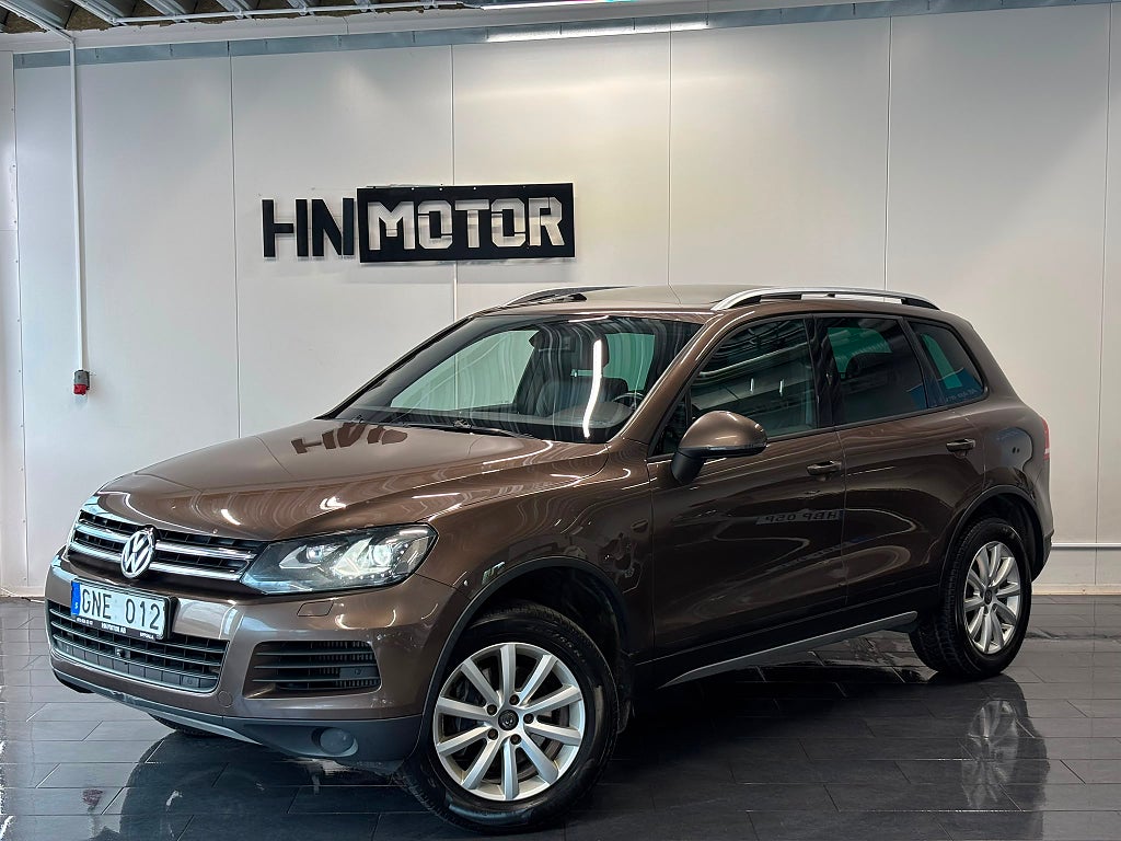 Volkswagen Touareg 3.0 TDI 4XMotion |PANO|NAVI|Skinn|Drag|ElStol|NyBess|