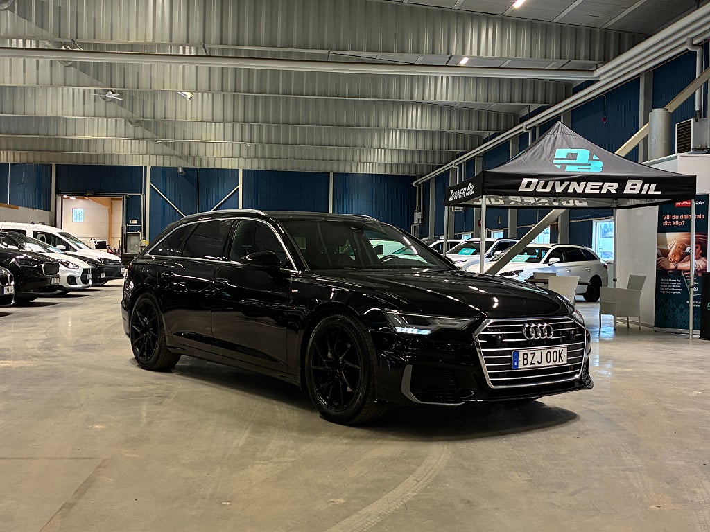 Audi A6 Avant 40 TDI Quattro S-Line Proline Alpin |Drag+värmare
