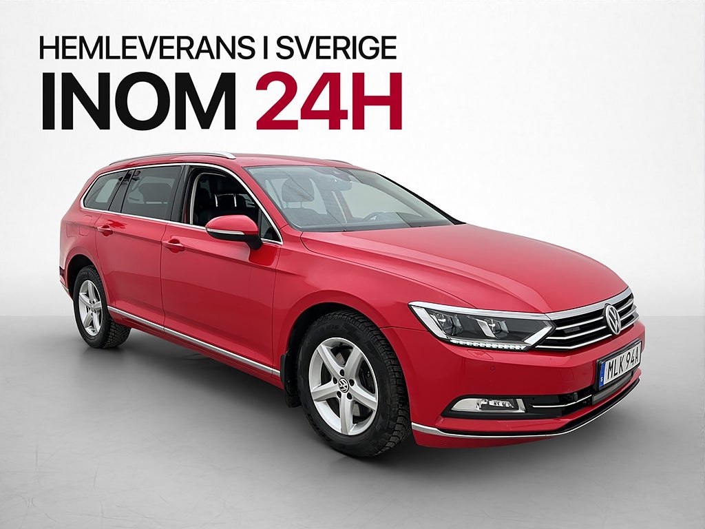 Volkswagen Passat 2.0 TDI 190hk 4M GT Cockpit Värmare Skinn