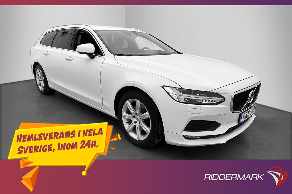 Volvo V90 D4 190hk AWD Värmare Kamera Drag Navi VOC