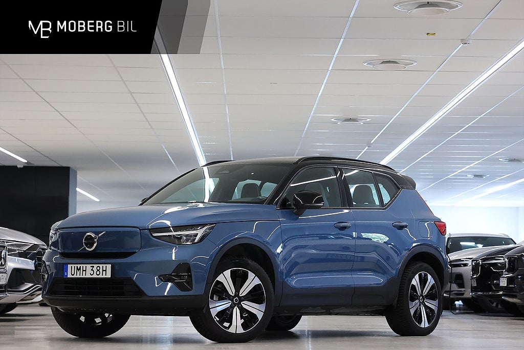 Volvo XC40 Recharge Twin Motor Utimate 408hk 360 Pano H/K MOMS