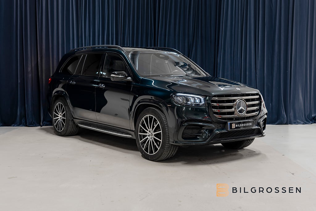 Mercedes-Benz GLS 450 d 4MATIC AMG 7-Sits Pano Burmester Luftdjädring