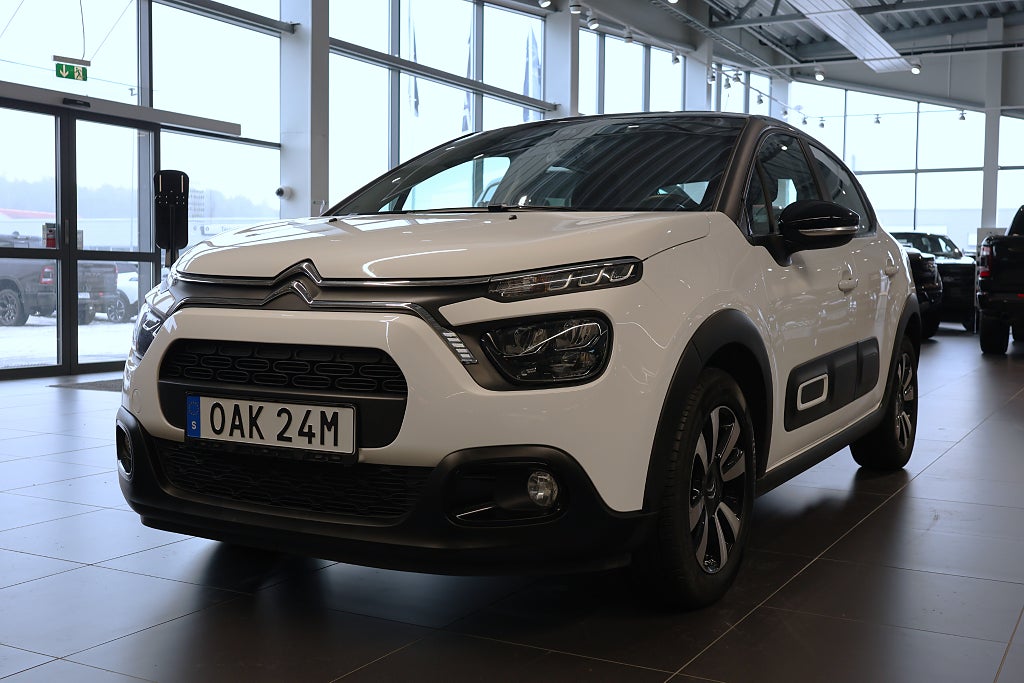Citroën C3 1.2 PureTech Shine 82hk, Apple carplay