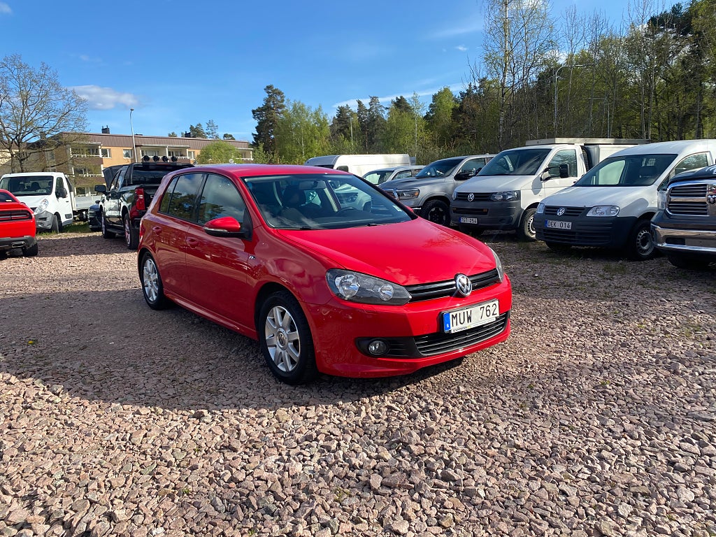 Volkswagen Golf 5-dörrar 1.4 TSI R line ny besiktad 