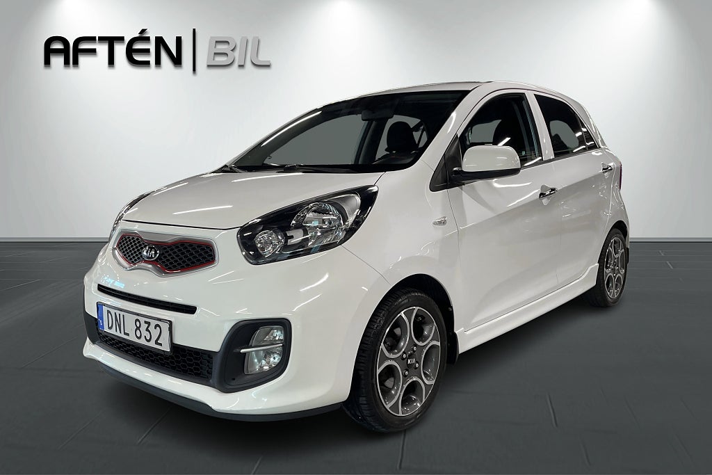 Kia Picanto 1.2 CVVT Automat 86hk - Rattvärme, Nyservad