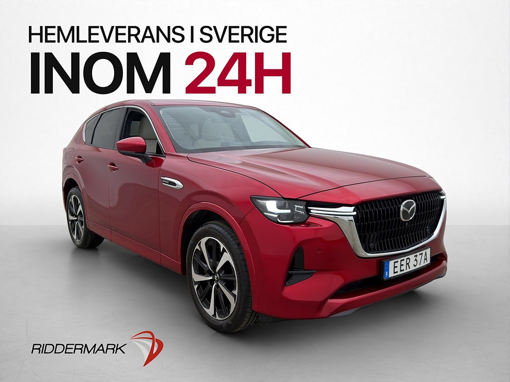 Mazda CX-60 AWD PHEV Takumi Pano BOSE HUD 360° CarPlay Skinn