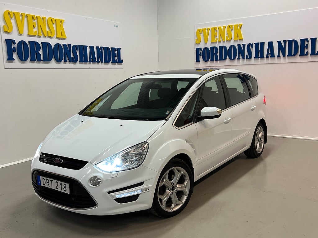 Ford S-MAX 2.0 TDCi Automat Business 7-Sits Panorama Dragkrok