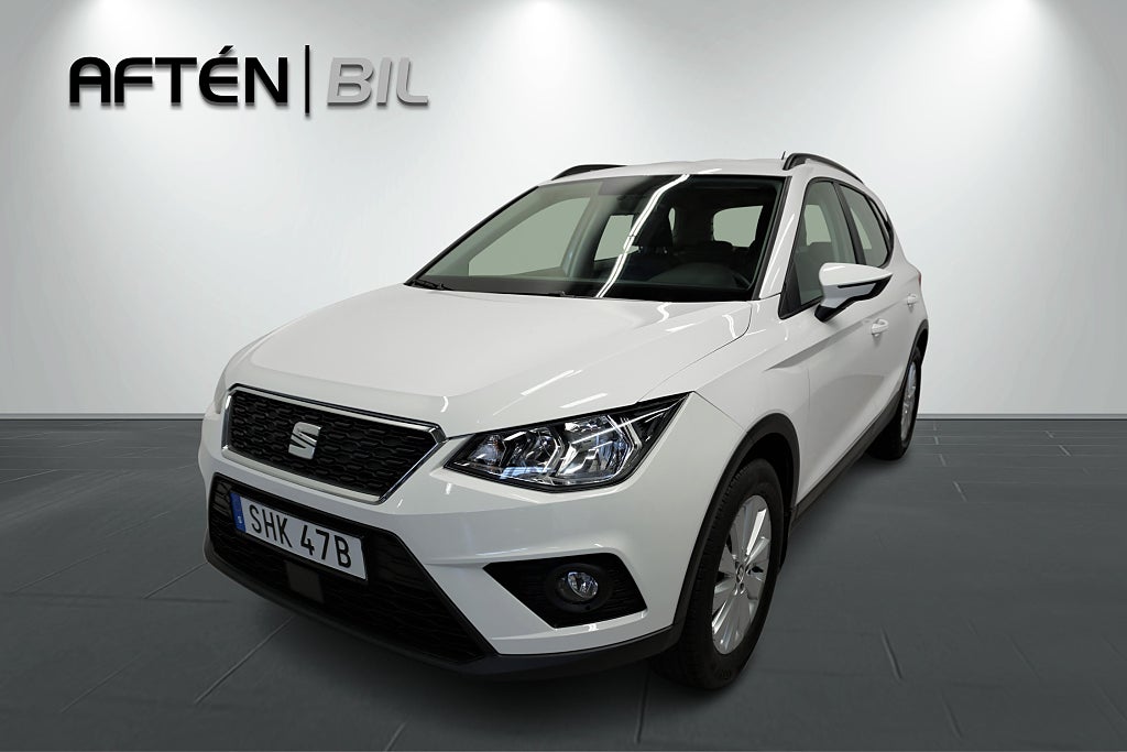 Seat Arona 1.0 TSI 95hk | Skatt 404kr, Farthållare, P-Sensorer bak