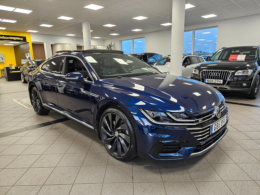 Volkswagen Arteon GTR 4Motion Cockpit Värmare Drag Panorama