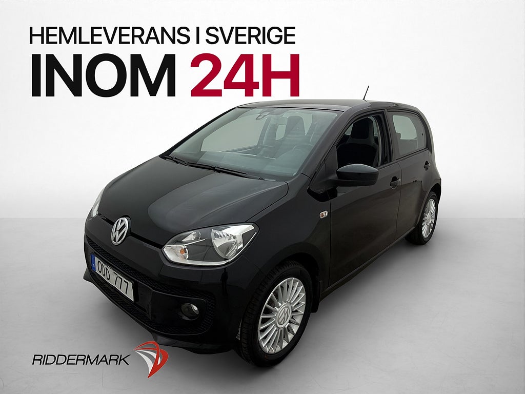 Volkswagen UP! 1.0 MPI high up! Sensorer Navi Farthållare