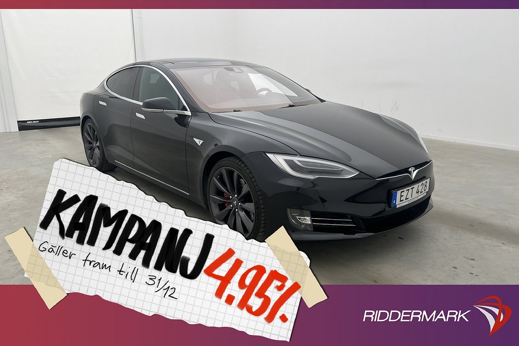 Tesla Model S P90D Svensksåld Luftfjädr 4,95% Ränta